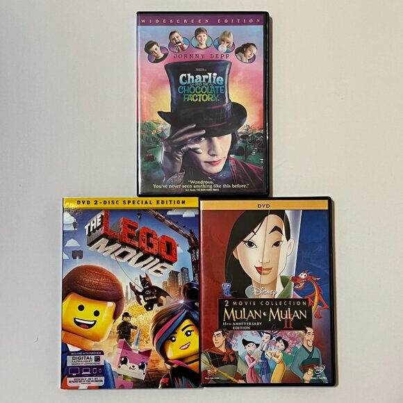 Assorted Lot of 10 Kids Movies DVDs Disney Universal Lego Minions Dr. Seuss - Picture 5 of 10